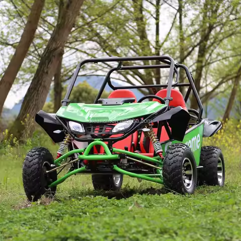 Best Selling Go Kart Shaft Drive 60v32ah Battery Powered Electric Outdoor Go Karts for Adult