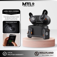 (READY STOCK) - Hollyland Lark M2S Combo | Lark M1 - Wireless Microphone | 300m Range | Powerful Noi