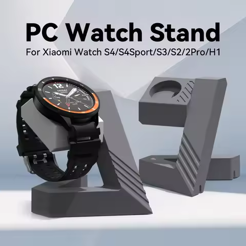 PC Geometric watch stand Dock Charger Adapter For Xiaomi Watch S4/S4 Sport/S3/S2/2 Pro/H1 Smart Acce