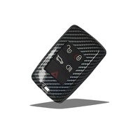 Car key cover carbon fiber Range Rover Evoque Discovery Jaguar XE E-Pace F-Pace A9 A8 Car Key Case P