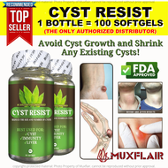 Cyst Resist Removes, All Types of Cysts, Immunity and Liver | No Side Effects | FDA Approved | Bottl