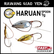 SEAHAWK HARUAN SPOON 7G FISHIING LURE GOLD / SILVER