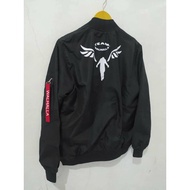 Valhalla TOKYO REVENGERS JACKET WALHALLA ANIME MANGA TOMAN DRAKEN MIKEY BLACK EDITION BOMBER JACKET