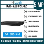 DVR Hilook 5MP 4 Channel 8 Channel 16 Channel Audio Series Support 1MP 2MP 5MP DVR CCTV