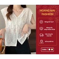 [Available] EMBROIDERED LACE SHIRT - QC TYPE 1 PRODUCTS - FREESIZE <58kg - HOANG MAI QC