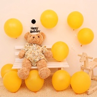 10-20pcs Orange Latex Balloons Cute Face Ballon Toys Baby Shower Birthday Party Decoration Wedding V