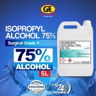 ORIGINAL Hand Sanitizer Isopropyl Alchohol (IPA) 5L 75% 80% 99% Rubbing Alcohol Disinfectant Alcohol Hand Sanitizer