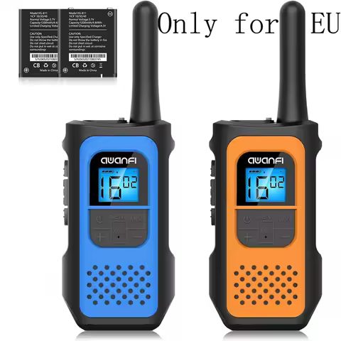 2/3/4 pcs Rechargeable Walkie Talkies for Kids & Adults, Long Range, VOX, USB-C,Outdoor Camping Use,