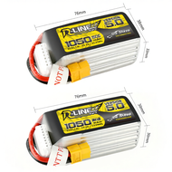 แบตเตอรี่โดรนแข่ง FPV 2200mAh 6S 150C