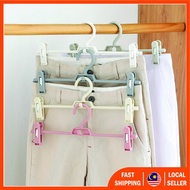 Hanger Trouser Clip Hanger Plastic Hanger Seluar Hanger Baju Hanger Tudung Hanger Sarung Premium Han