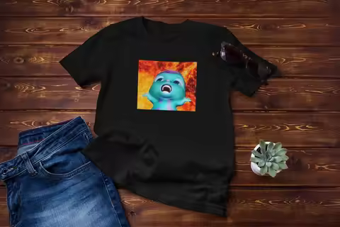 Bibble Meme T-shirt, Funny Unisex Heavy Cotton Meme Tee, Viral Meme Shirt, Humorous Bibble Shirt, Un
