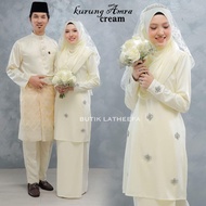 BAJU NIKAH FULL SET CREAM ADIRA | BAJU KURUNG NIKAH WARNA KRIM | BAJU NIKAH BAJET MURAH