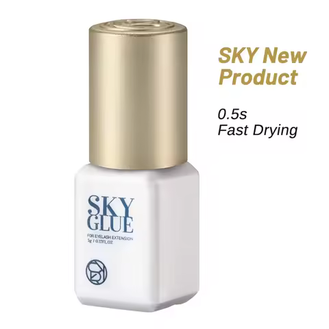 1 Bottle Original Sky S+ Glue RA-01 0.5s Fast Drying 5ml Korea New Sky Gold Cap Eyelash Extension Gl