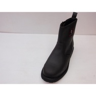 Black hammer men leather safety boots no.664(black)