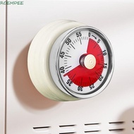 ROEMDEE Mechanical Timer, with Loud Alarm 60-Minute Visual Timer, Small Stopwatch Alarm Clock Visual