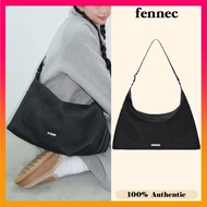 FENNEC Roomy Hobo Bag - Nubuck Black