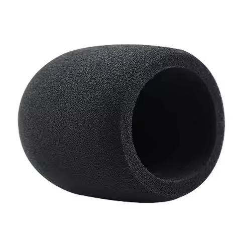 Foam Microphone Windscreen for Audio-Technica AT2020 ATR2500 AT2035 condenser microphones- as a pop 