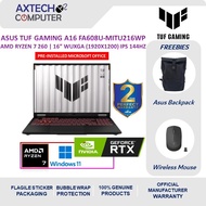 Asus TUF Gaming A16 FA608U-MITU216WP 16" WUXGA 144Hz Gaming Laptop ( RTX™ 5060 8GB, R7-260, 16GB, 51