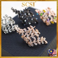 SCSI JEWELLERY SL51 Cincin Tudung Scarf Ring Shawl Brooch Fashion Buckle Clip Ring Cincin Clip Scarf Shawl Bawal Tud