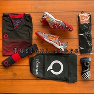 MERAH BIMA RED quality adult futsal shoes