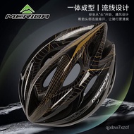 🔥Selling🔥Merida Bicycle Helmet Integrated Molding Men and Women Riding Helmet Mountain Bike Road Bike Helmet Equipment L