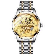 TRILLION ID Jam Tangan Pria Bisnis Automatic Tahan Air JP34 -Jam Tangan Stainless Otomatis Tanpa Bat