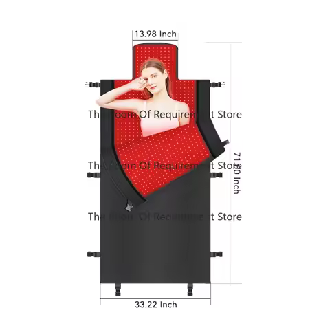 660Nm Red & 850Nm Near Infrared Light Therapy Blanket Heated Sauna Sleeping Bag for Home Use