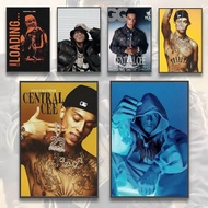 Penyanyi Pop Central Cee 23 Poster HD Seni Dinding Lepas Tahan Air Membuat Indah Bilik Tinggal Bilik