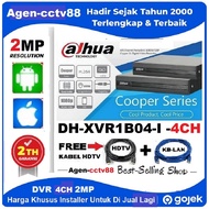DVR DAHUA 4CH DH-XVR1B04-I 2MP H.265 Free 1 HDTV + LAN Cable Official Dahua Warranty 2 Years