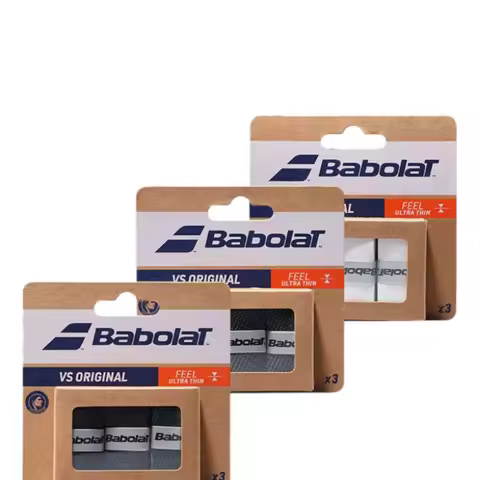 3 Pieces Original babolat Overgrip Anti Slip Tennis Racket Sweatband Grips Padel Shock Absorption Gr