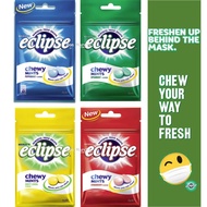 ECLIPSE Chewy Mint (45g),Peppermint/Spearmint/Lemon/Strawberry.