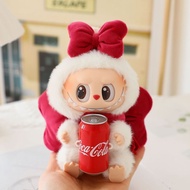 Oberni (chỉ quần áo) Quần áo V3 labubu Bộ Đồ Nơ Cola labubu