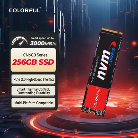 Colorful 256GB M.2 NVMe SSD CN600 Series, PCIe 3.0 x4 Solid State Drive, Compatible with OpenClaw