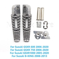 Motorcycle Accessories Rear Footrests Foot pegs For Suzuki GSXR 600 750 1000 B-KING GSXR600 GSXR750 