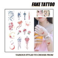 Colorful Tattoo Sticker Waterproof And Long-lasting Universal Cover For Arm Collarbone Creative E7q6