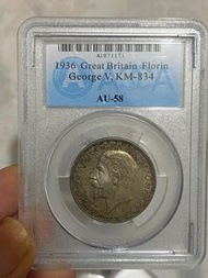 一個喬治五世銀幣，售價750