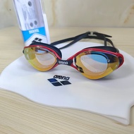 แว่นตา HD กันน้ำArenaแว่นตาว่ายน้ำ Arina ป้องกันหมอกหมวกว่ายน้ำผู้หญิงชุดผู้ชายมืออาชีพกรอบใหญ่