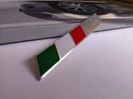 義大利旗 金屬標誌 安全帽 AGV VESPA 300 比雅久 PGO JBUBU  DOCATI EVO G-MAX 