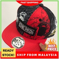 💢 [READY STOCK] TOPI | CAP | STYLE CAP | TOPI TREND (One Piece X G-Shock Snapback)