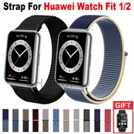 Nylon Strap Bracelet Replacement Band For Huawei Watch Fit 2 3 / Huawei Watch Fit Special Edition