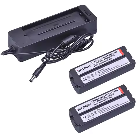 Batmax NB-CP2L NB-CP2LH Battery NB-CP1L and Charger for Canon SELPHY CP1500 CP1300 CP1200 CP910 CP90
