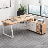 Desk Computer Desk Desktop Office Modern Supervisor Desk Chair Table Boss Desk Simple Combination Si