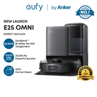 Robot hút bụi Eufy by Anker E25 Tự làm sạch khi lau nhà Luôn sạch sẽ Con lăn lau nhà 20.000 Pa Công
