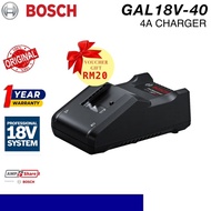 BOSCH 18V-40 CHARGER 18V BOSCH CHARGER 18V GAL18V40CV