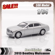 New In Stock 2013 596 Model 1:64 Bentley Mulsanne Alloy Static Small Model Miniature Diecast  Bentle