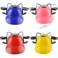 【CH*】 Drink Hat Drinking Helmet Cosplay Guzzler Drink Helmet Kids Adults Favor Party Hat Culture Mus