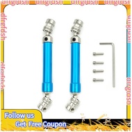 【D&F】2Pcs Metal Drive Shaft Transmission CVD for MN999 MN 999  D90 1/10 RC Car Upgrade Parts Accesso
