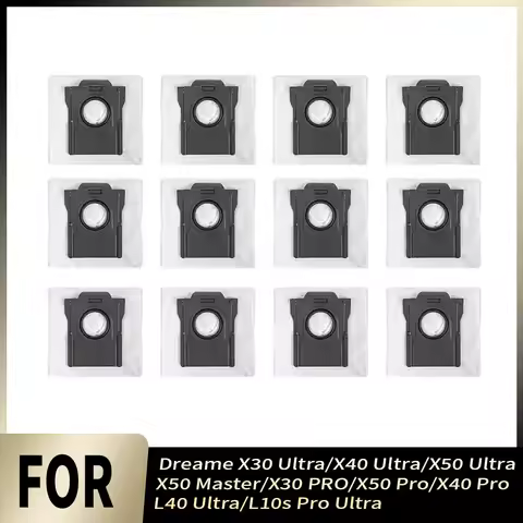 Durable Dust Bags For Dreame X30 Ultra X40 Ultra X50 Ultra X50 Master X30 PRO X50 Pro X40 Pro L40 Ul