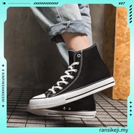 【DING DANG】READY STOCK Korean Style Fashion shoes Men Women Canvas High top casual student shoes Out
