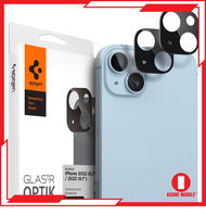 Spigen iPhone 14 Plus / iPhone 14 Pelindung Lensa Kamera 9H Kaca Terbaja (2 Pek)